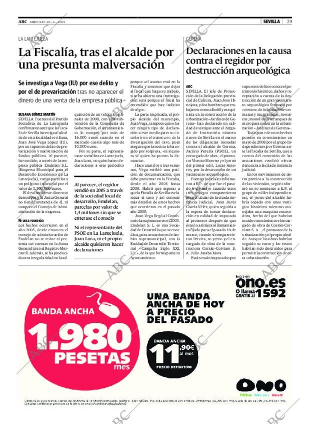 ABC SEVILLA 20-05-2009 página 29