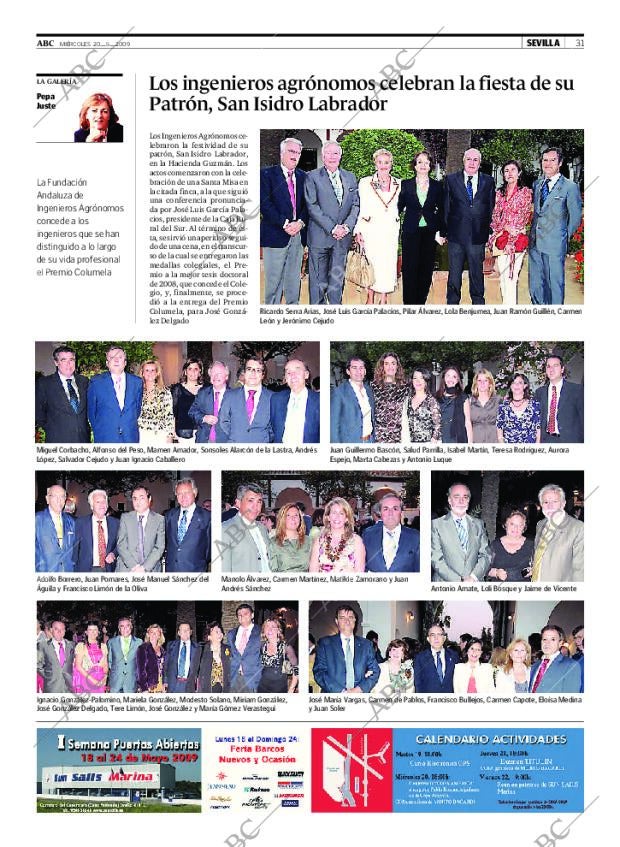 ABC SEVILLA 20-05-2009 página 31