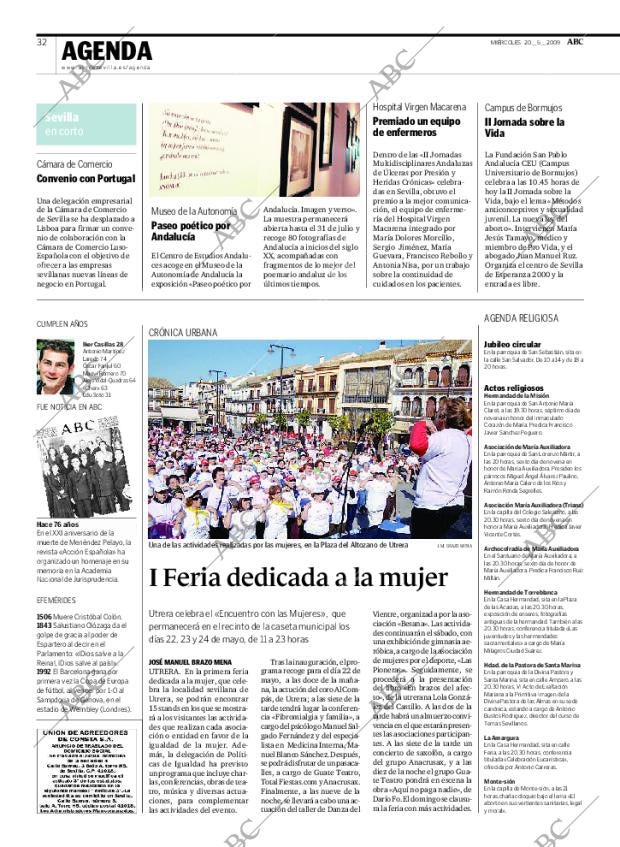 ABC SEVILLA 20-05-2009 página 32