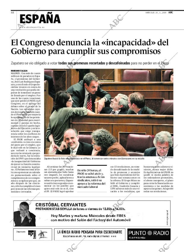 ABC SEVILLA 20-05-2009 página 44