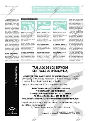 ABC SEVILLA 20-05-2009 página 45