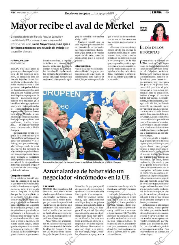 ABC SEVILLA 20-05-2009 página 49