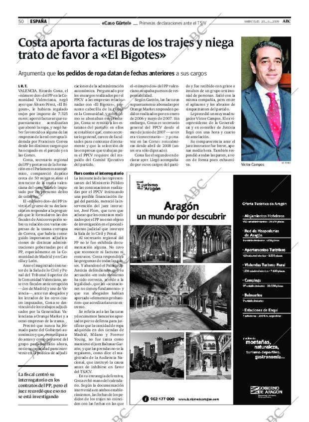 ABC SEVILLA 20-05-2009 página 50