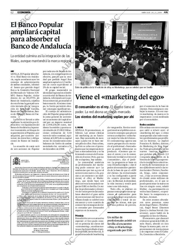 ABC SEVILLA 20-05-2009 página 62