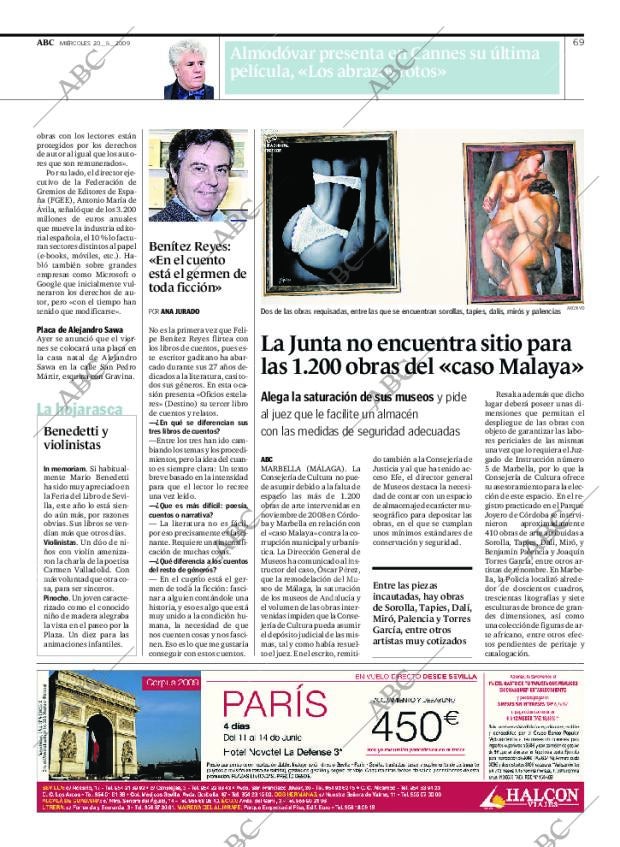 ABC SEVILLA 20-05-2009 página 69