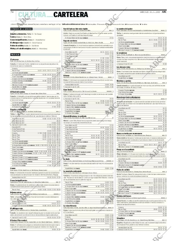 ABC SEVILLA 20-05-2009 página 74