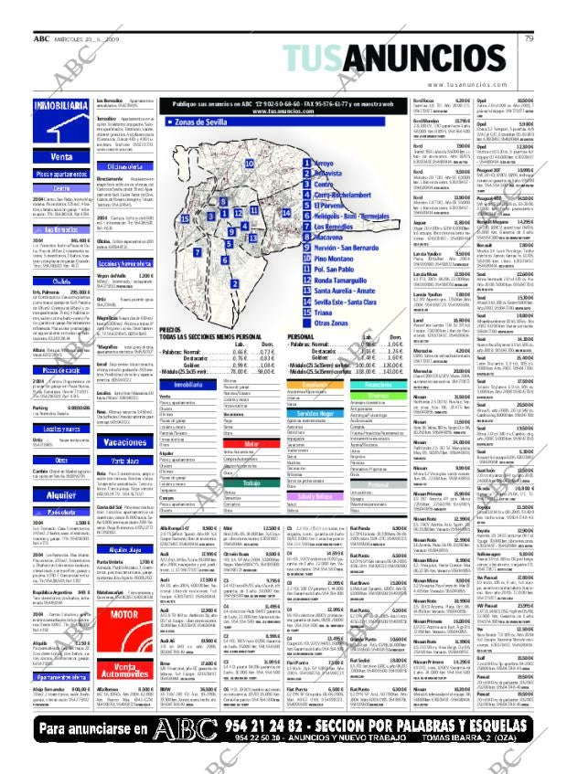 ABC SEVILLA 20-05-2009 página 79