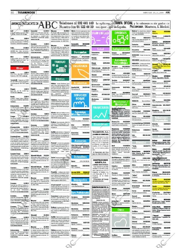 ABC SEVILLA 20-05-2009 página 80