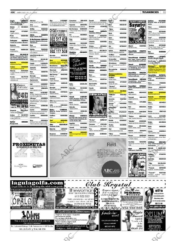 ABC SEVILLA 20-05-2009 página 81