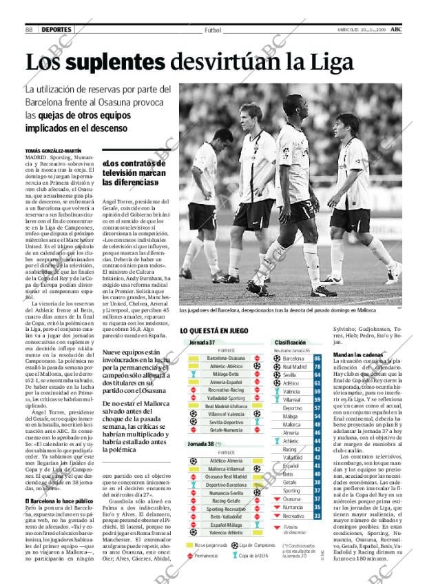 ABC SEVILLA 20-05-2009 página 88