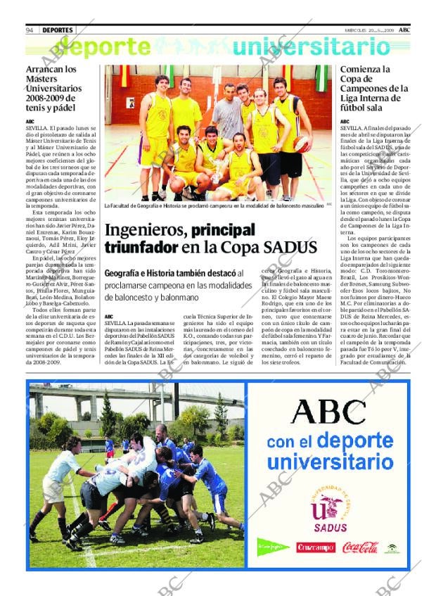 ABC SEVILLA 20-05-2009 página 94