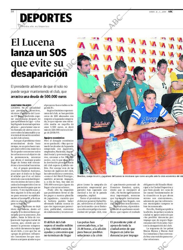 ABC CORDOBA 21-05-2009 página 84