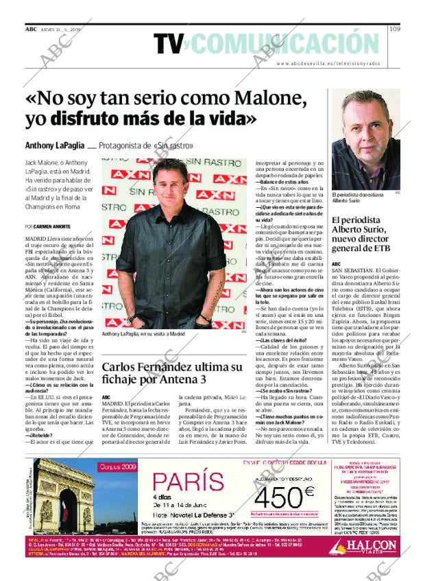 ABC SEVILLA 21-05-2009 página 109