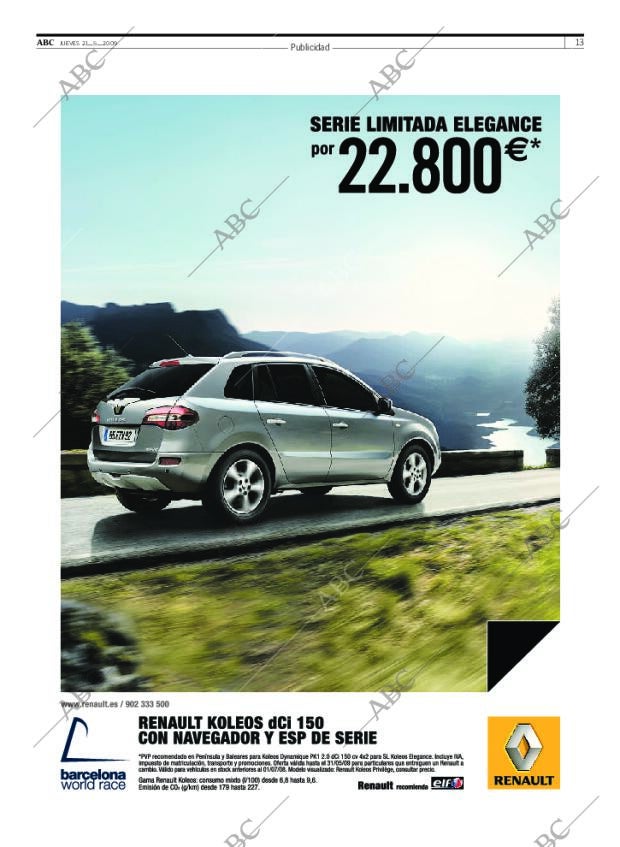 ABC SEVILLA 21-05-2009 página 13