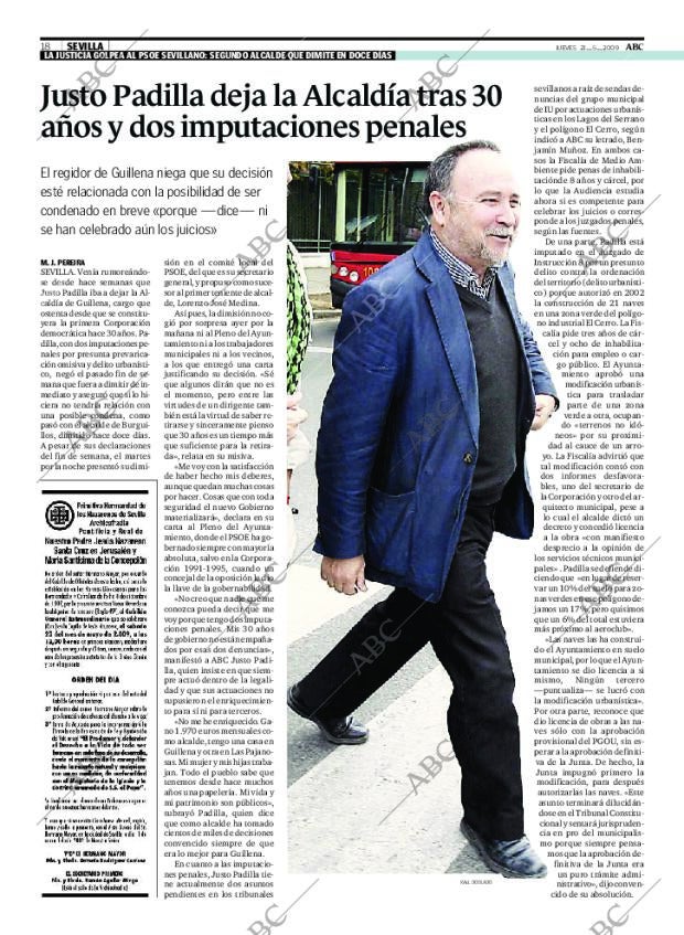 ABC SEVILLA 21-05-2009 página 18