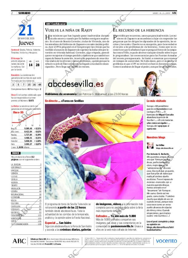 ABC SEVILLA 21-05-2009 página 2