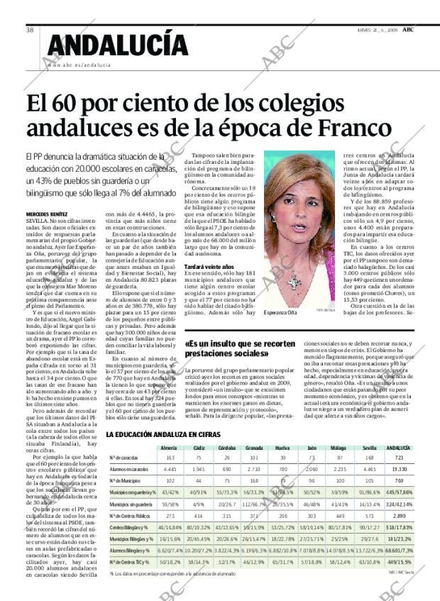 ABC SEVILLA 21-05-2009 página 38