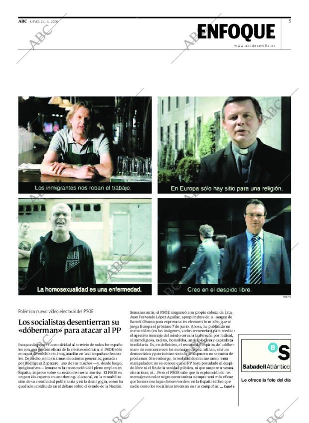ABC SEVILLA 21-05-2009 página 5