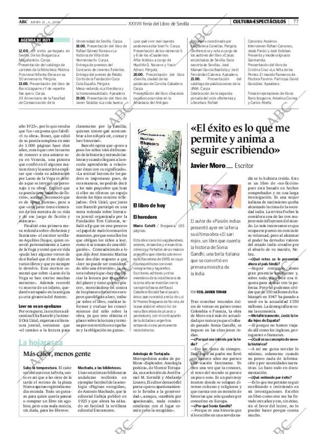 ABC SEVILLA 21-05-2009 página 77