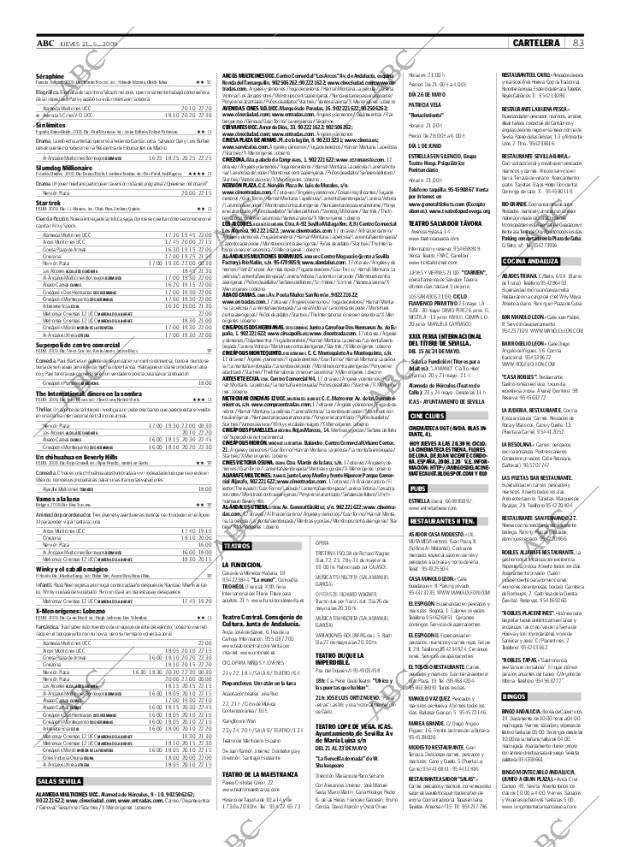 ABC SEVILLA 21-05-2009 página 83