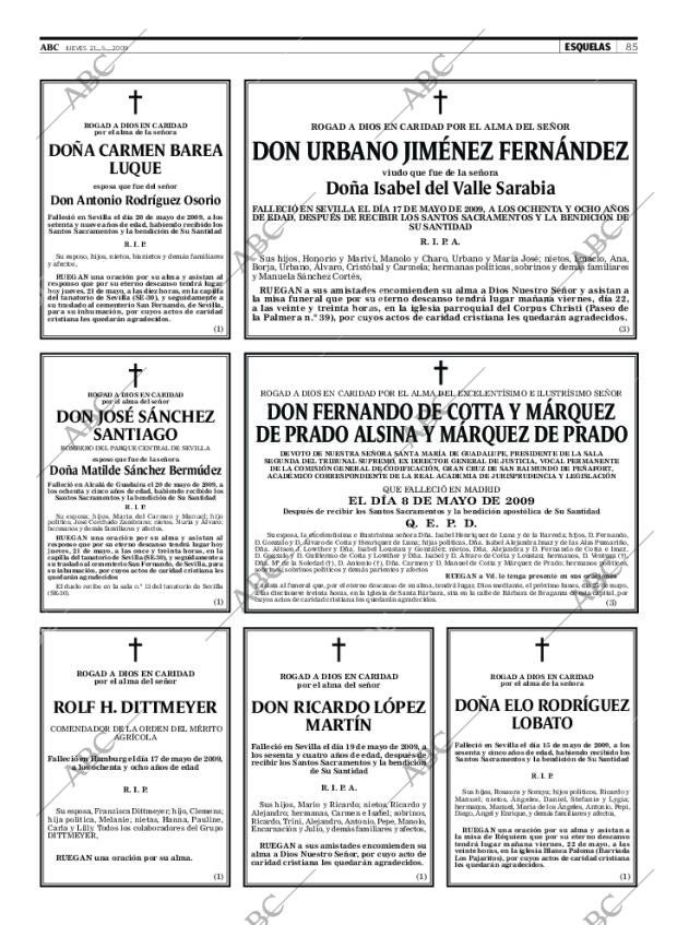 ABC SEVILLA 21-05-2009 página 85
