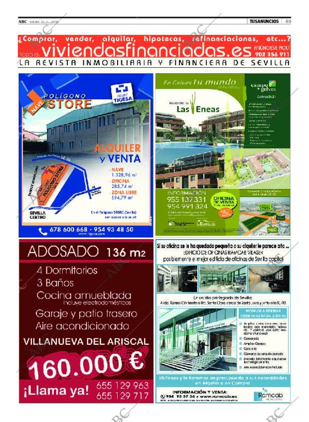 ABC SEVILLA 21-05-2009 página 89