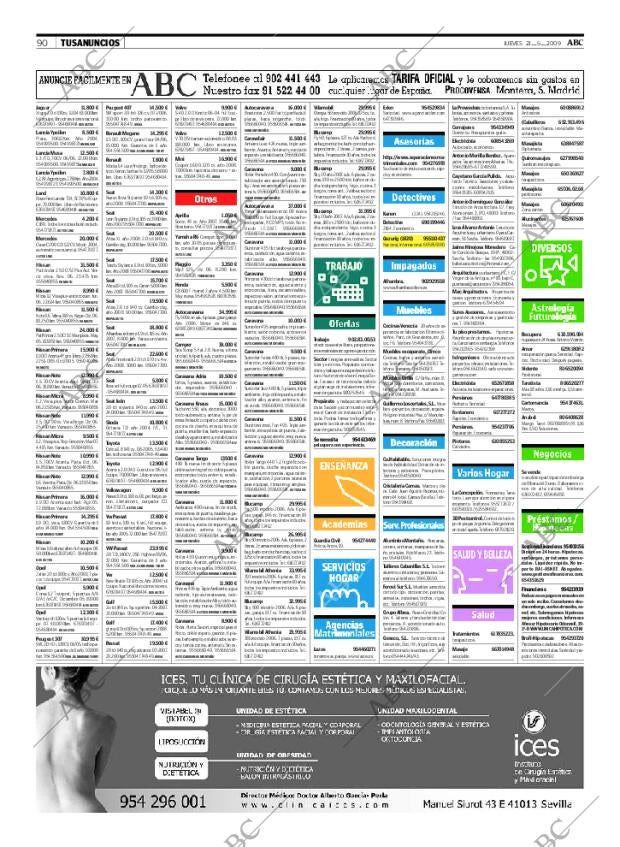 ABC SEVILLA 21-05-2009 página 90
