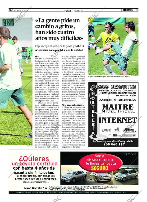 ABC SEVILLA 21-05-2009 página 95