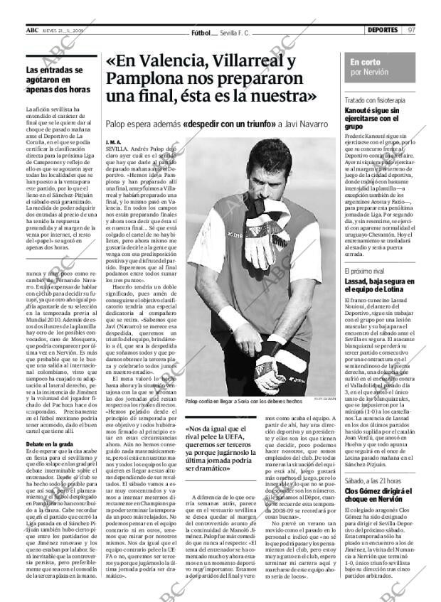 ABC SEVILLA 21-05-2009 página 97