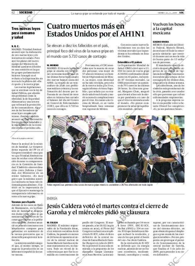 ABC CORDOBA 22-05-2009 página 62