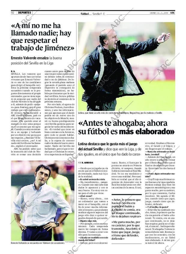 ABC SEVILLA 22-05-2009 página 92