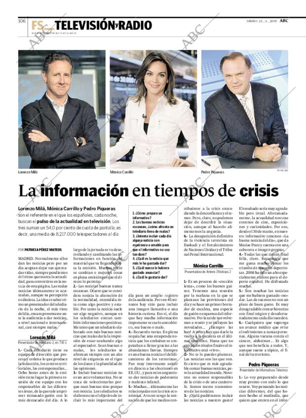 ABC MADRID 23-05-2009 página 106