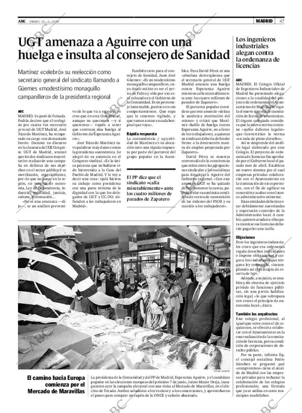 ABC MADRID 23-05-2009 página 47