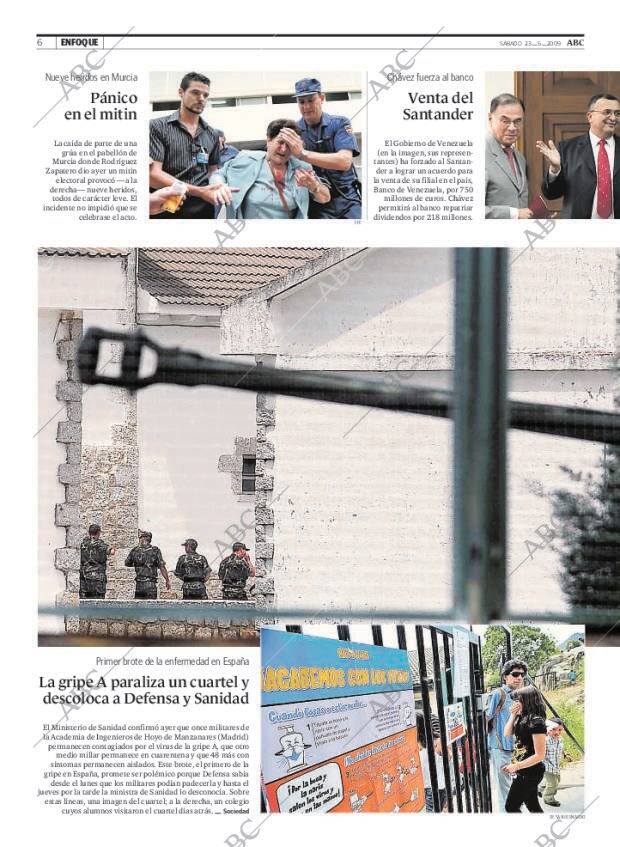 ABC MADRID 23-05-2009 página 6
