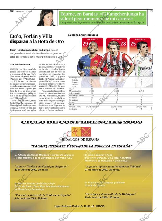 ABC MADRID 23-05-2009 página 89