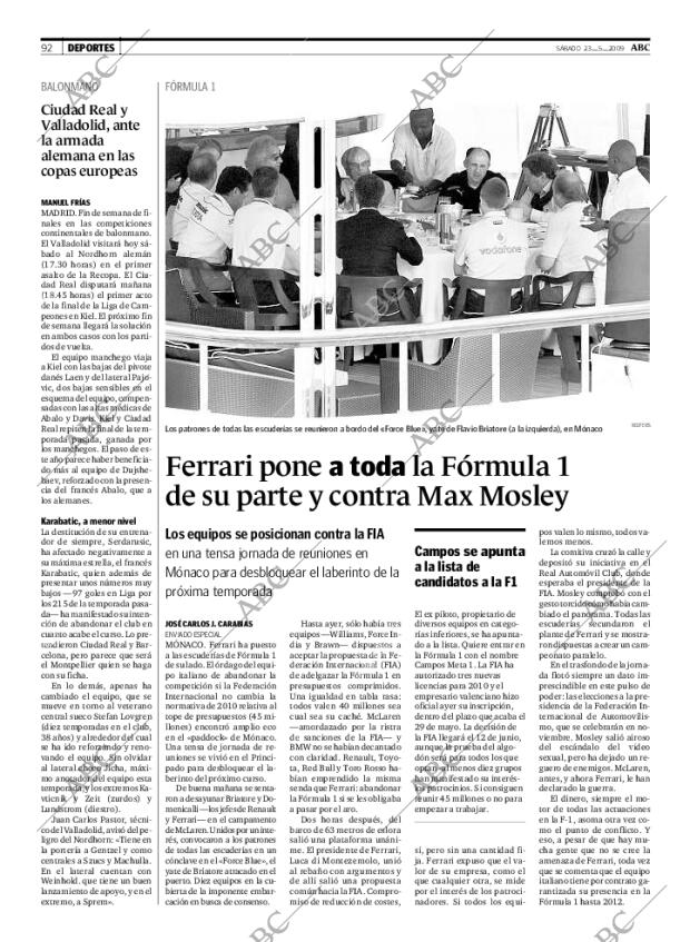 ABC MADRID 23-05-2009 página 92