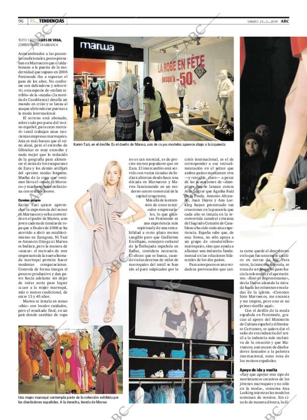 ABC MADRID 23-05-2009 página 96