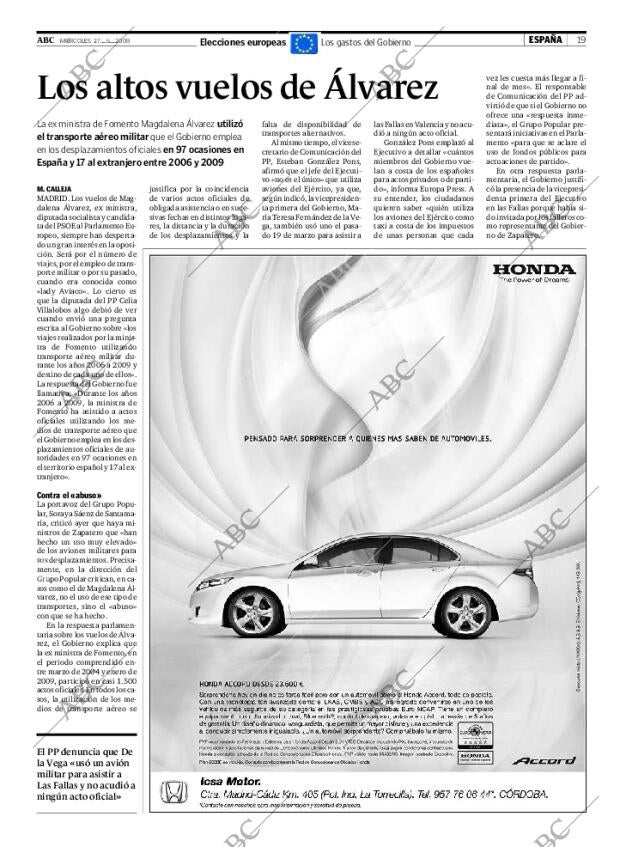 ABC CORDOBA 27-05-2009 página 19