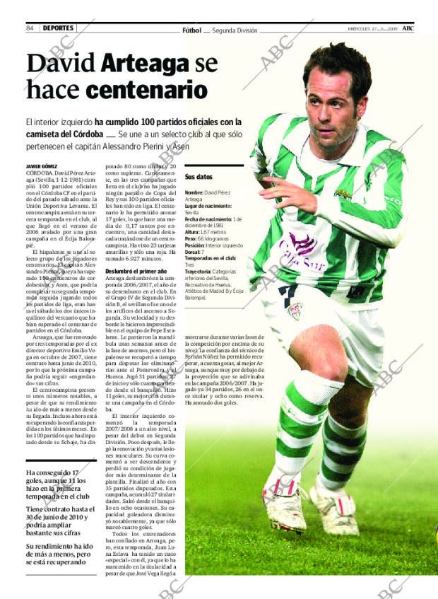 ABC CORDOBA 27-05-2009 página 84