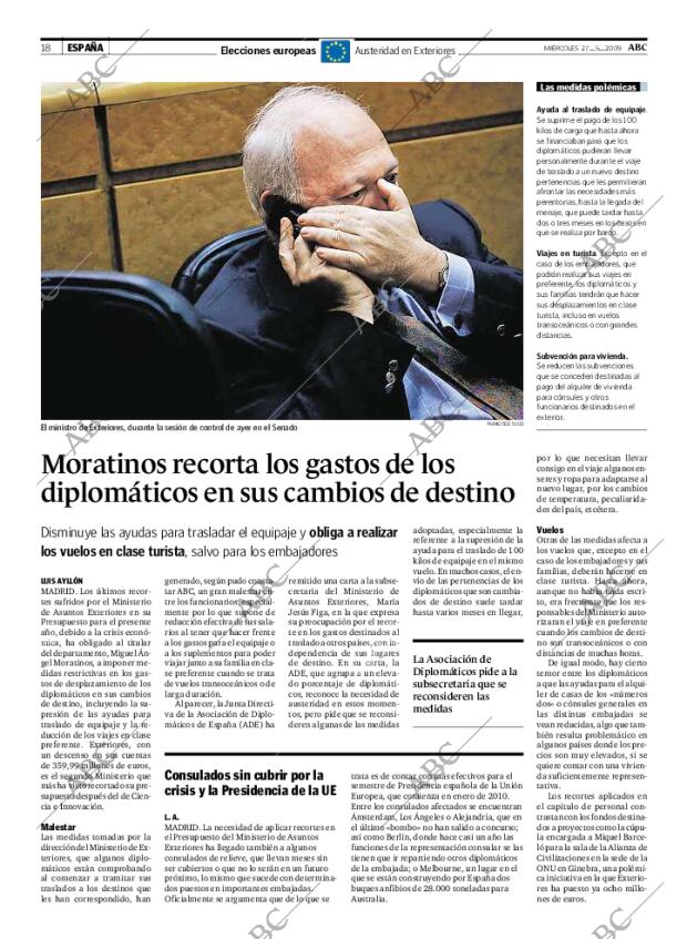 ABC MADRID 27-05-2009 página 18