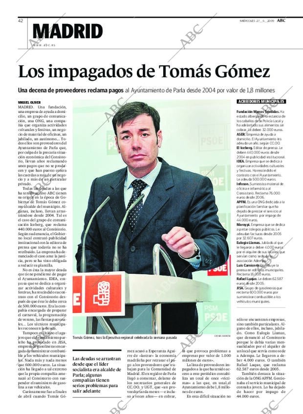 ABC MADRID 27-05-2009 página 42