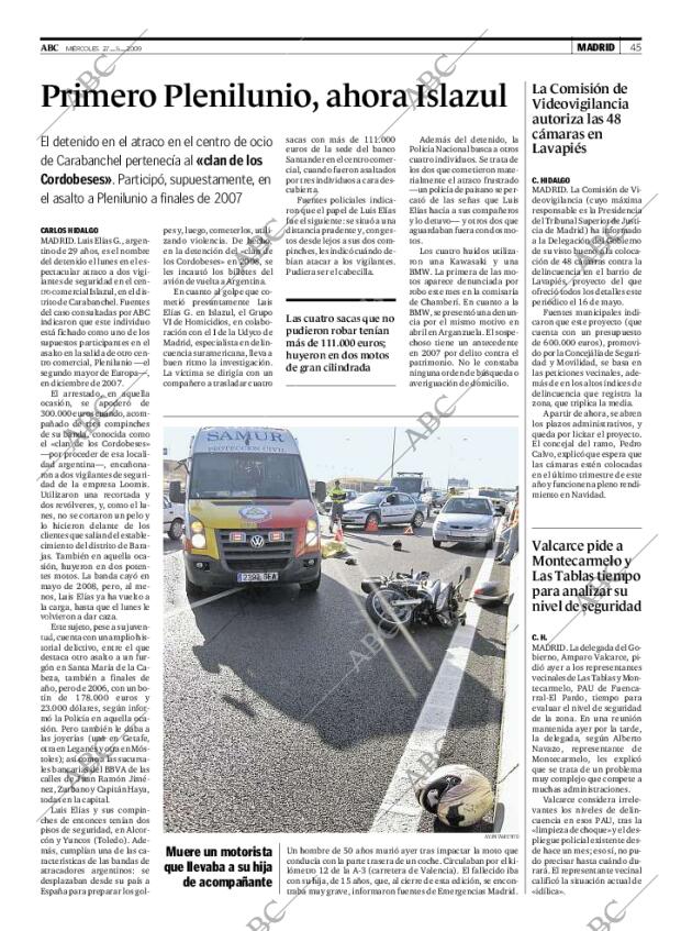 ABC MADRID 27-05-2009 página 45