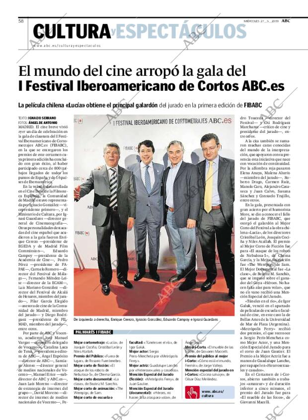 ABC MADRID 27-05-2009 página 58