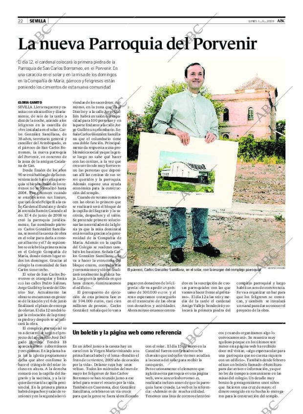 ABC SEVILLA 01-06-2009 página 22