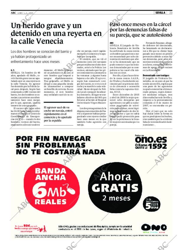 ABC SEVILLA 01-06-2009 página 23