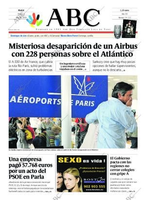 ABC MADRID 02-06-2009 página 1