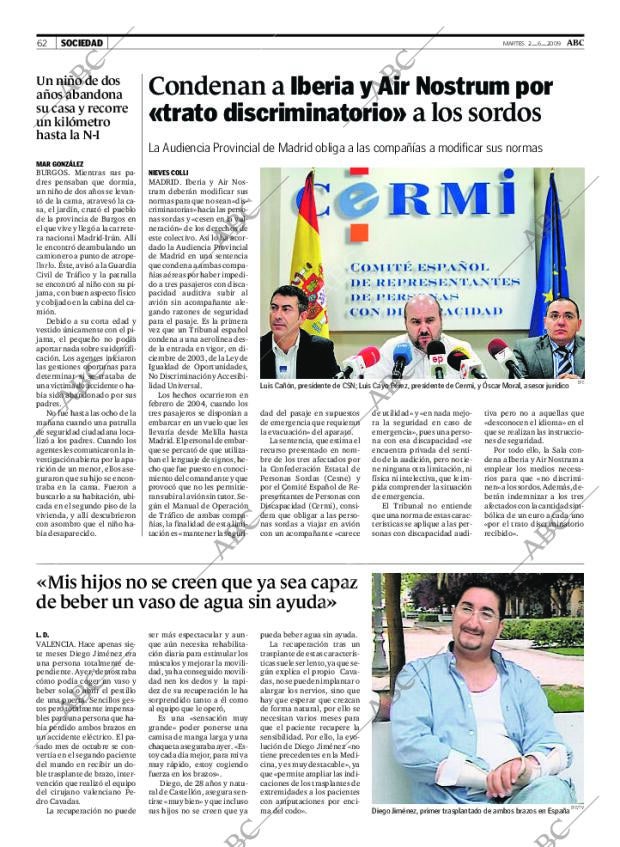 ABC MADRID 02-06-2009 página 62