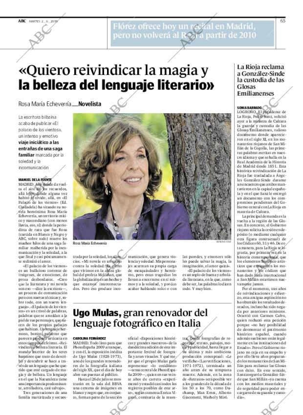 ABC MADRID 02-06-2009 página 65