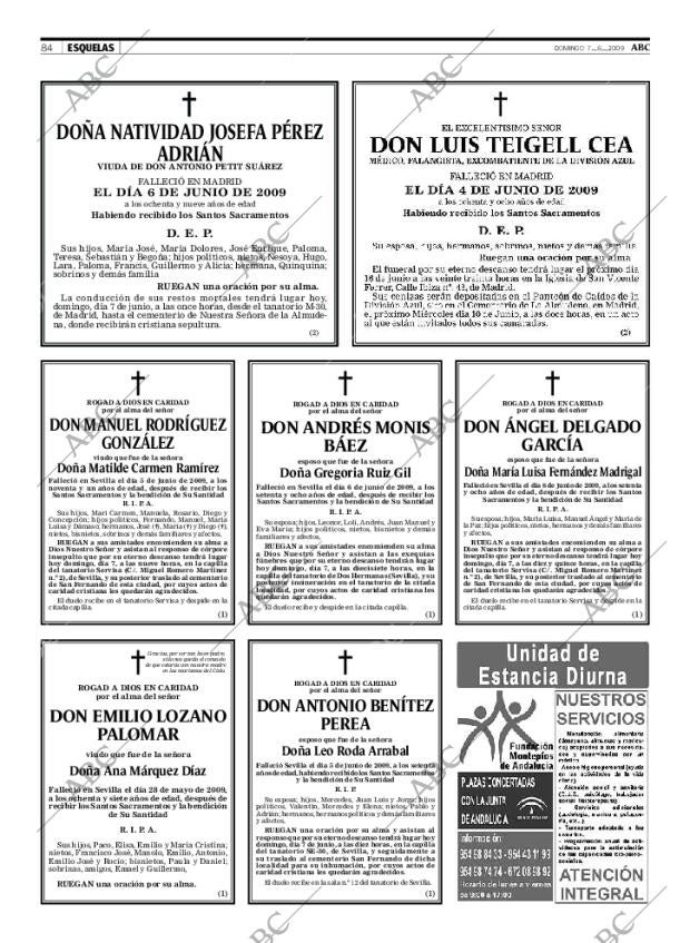 ABC SEVILLA 07-06-2009 página 84