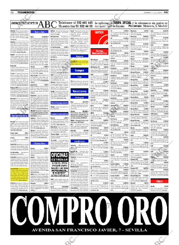 ABC SEVILLA 07-06-2009 página 88